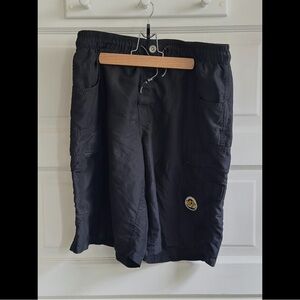 Stylish Black Men's Swim Trunks